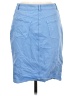 J. McLaughlin Solid Blue Casual Skirt Size 6 - photo 2