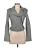 IRO 100% Leather Gray Leather Jacket Size EU (FR) 40 / US 8 - photo 1