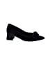 Naturalizer 100% Leather Black Heels Size 6 1/2 - photo 1