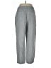 Athleta 100% Linen Chevron-herringbone Gray Linen Pants Size L - photo 2