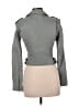 IRO 100% Leather Gray Leather Jacket Size EU (FR) 40 / US 8 - photo 2