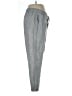 Athleta 100% Linen Chevron-herringbone Gray Linen Pants Size L - photo 4