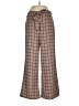 Mine Plaid Brown Casual Pants Size M - photo 1