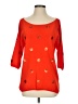 Alberto Makali Polka Dots Orange Pullover Sweater Size S - photo 1