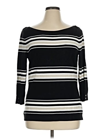 White House Black Market 3/4 Sleeve Top (view 1)