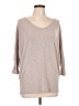 Laila Jayde Tan Pullover Sweater Size L - photo 1