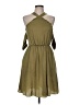 Guess 100% Polyester Solid Green Casual Dress Size M - photo 1