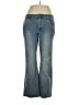 Lee Chevron-herringbone Blue Jeans Size 16 Petite - photo 1