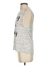 Bella Silver Sleeveless T-Shirt Size S - photo 5