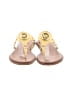 MICHAEL Michael Kors 100% Leather Gold Yellow Sandals Size 8 - photo 2
