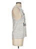 Bella Silver Sleeveless T-Shirt Size S - photo 4