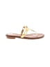 MICHAEL Michael Kors 100% Leather Gold Yellow Sandals Size 8 - photo 1