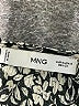 MNG 100% Polyester Paisley Gray Casual Dress Size 4 - photo 4