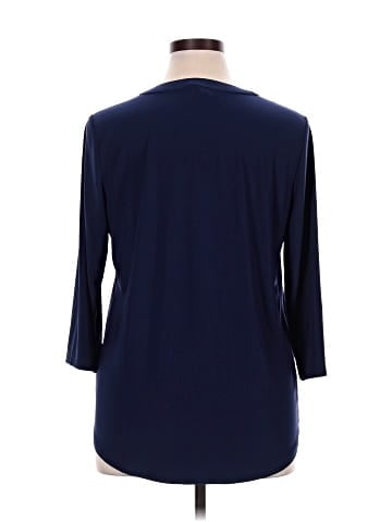 Jones New York Signature 3/4 Sleeve Blouse (view 2)