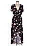 Candie's Floral Black Romper Size L - photo 1