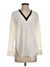 Vince. Ivory Long Sleeve Blouse Size 00 - photo 1