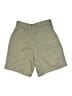 L.L.Bean Solid Tan Khaki Shorts Size 10 - photo 2