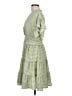 Max Studio Checkered-gingham Green Casual Dress Size M - photo 5