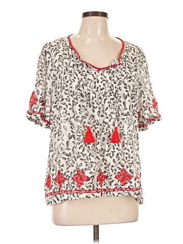 J.Jill Short Sleeve Blouse (view 1)