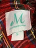 shopthemint.com 100% Polyester Plaid Red Casual Dress Size S - photo 6