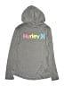 Hurley 100% Polyester Gray Long Sleeve Henley Size 12 - 13 - photo 1