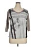 Vanilla Sugar 100% Cotton Gray Pullover Sweater Size 1X - photo 1
