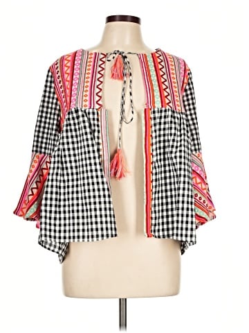 A&B by Active USA 3/4 Sleeve Blouse (view 1)