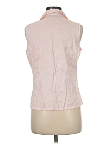 Karen Scott Sleeveless Button-Down Shirt (view 2)