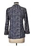 Ellie Kai Stripes Blue 3/4 Sleeve Blouse Size 10 - photo 2