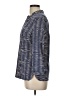 Ellie Kai Stripes Blue 3/4 Sleeve Blouse Size 10 - photo 5