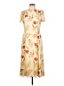Talbots 100% Rayon Ivory Casual Dress Size 10 Petite - photo 1