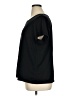 Cuddl Duds Solid Black Short Sleeve T-Shirt Size XL - photo 5