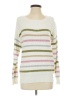 Design History Stripes White Pullover Sweater Size S - photo 1