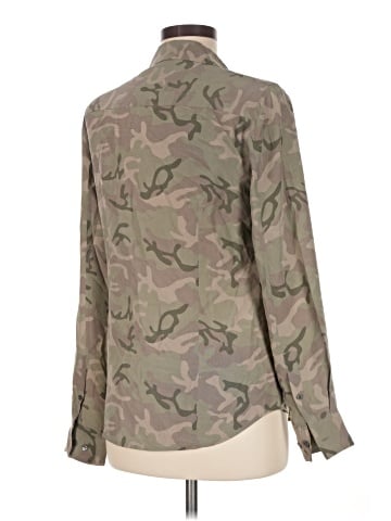 Equipment Long Sleeve Blouse (view 2)