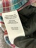 Tea 100% Cotton Plaid Gray Long Sleeve Button-Down Shirt Size 2 - photo 4
