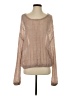 Free People Metallic Tan Pullover Sweater Size S - photo 1