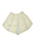 Elan Stripes Yellow Shorts Size M - photo 2