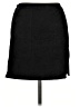Dress Forum Solid Black Casual Skirt Size L - photo 1