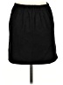 Dress Forum Solid Black Casual Skirt Size L - photo 2