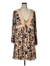 Torrid 100% Rayon Paisley Tan Casual Dress Size 1X Plus (1) - photo 1