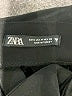Zara Solid Black Formal Skirt Size M - photo 4