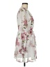 PrettyLittleThing 100% Polyester Floral White Casual Dress Size 8 - photo 4
