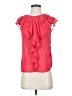H&M 100% Polyester Pink Sleeveless Blouse Size 2 - photo 1