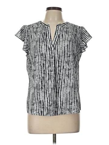 Calvin Klein Short Sleeve Blouse (view 1)