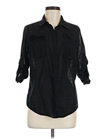 Croft & Barrow 3/4 Sleeve Button-Down Shirt (view 1)
