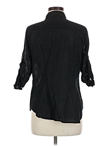 Croft & Barrow 3/4 Sleeve Button-Down Shirt (view 2)