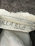 Illa Illa Solid Floral Ivory Casual Skirt Size S - photo 4
