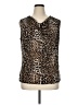 Ellen Tracy Brown Sleeveless Blouse Size XL - photo 1