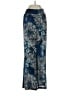 Johnny Was 100% Silk Paisley Blue Silk Pants Size S - photo 1