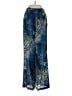 Johnny Was 100% Silk Paisley Blue Silk Pants Size S - photo 2
